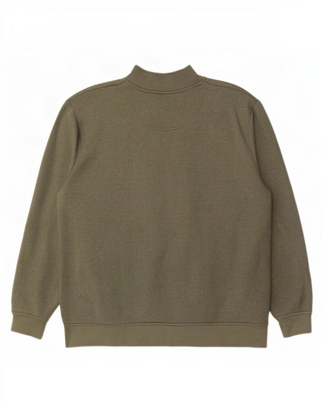 Ανδρικό φούτερ Orvis με φερμουάρ Jumper XL Χακί βαμβακερό