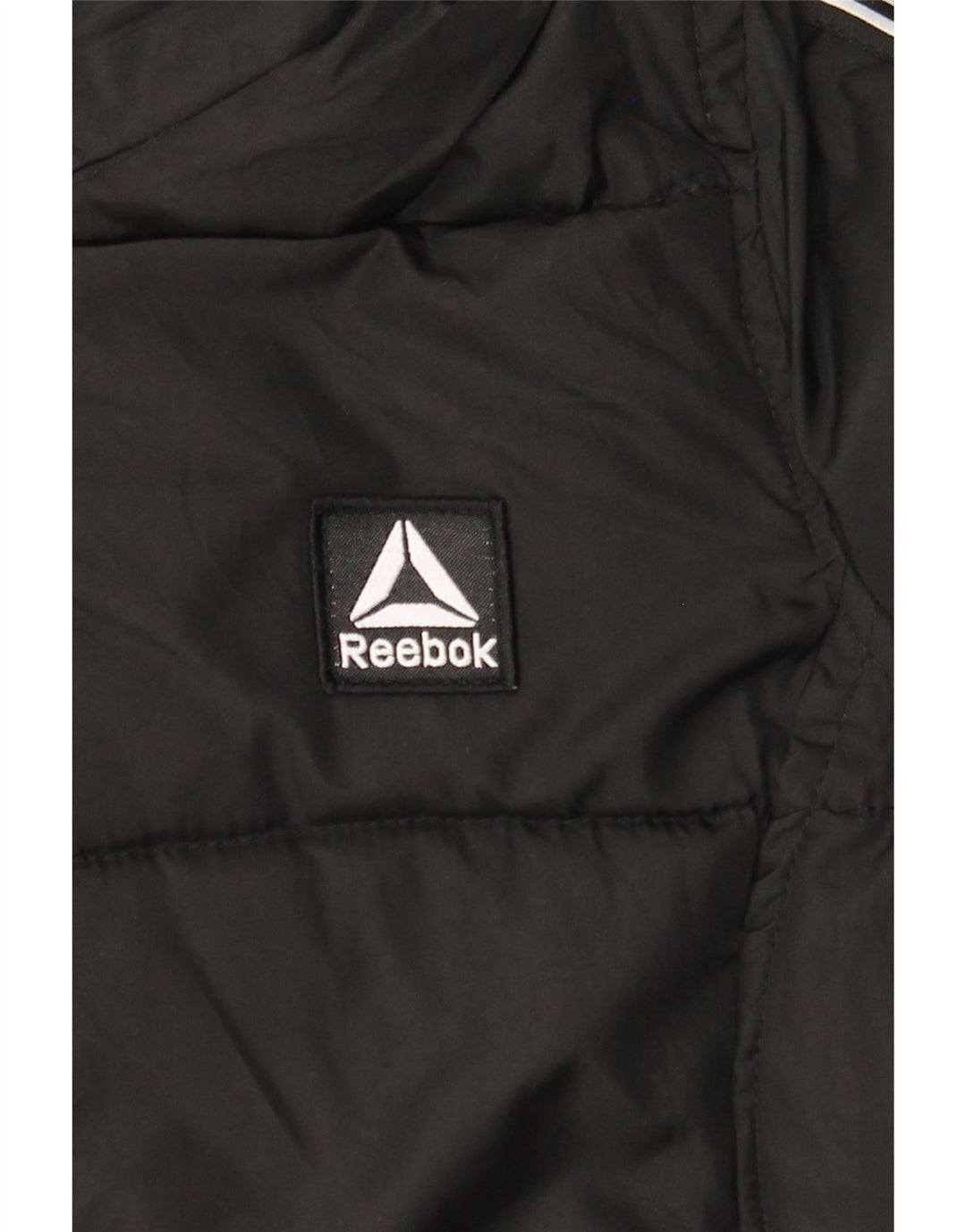 Reebok Γυναικείο μπουφάν με κουκούλα με κουκούλα με επένδυση UK 10 Small Black