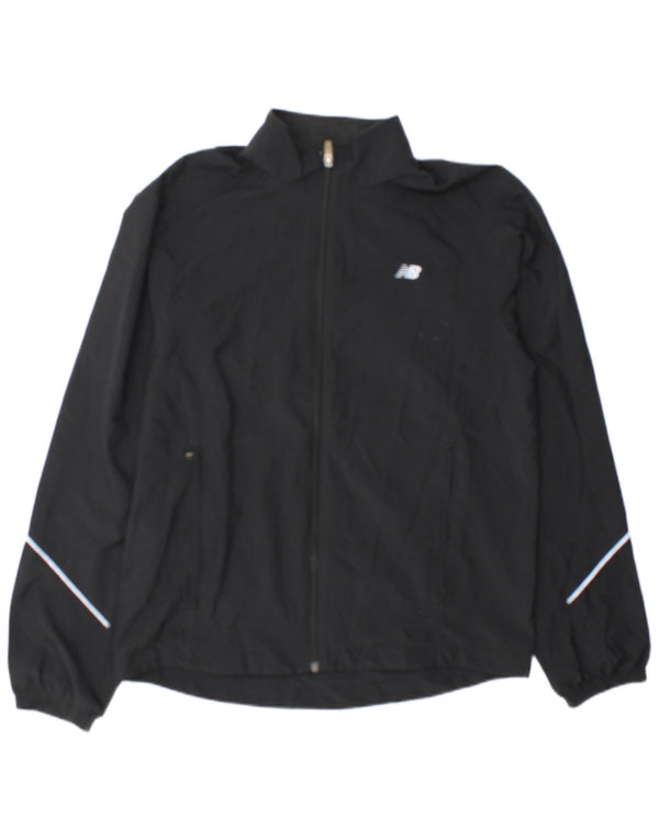 Ανδρική αθλητική φόρμα New Balance Top Jacket Medium Black Colourblock Polyester