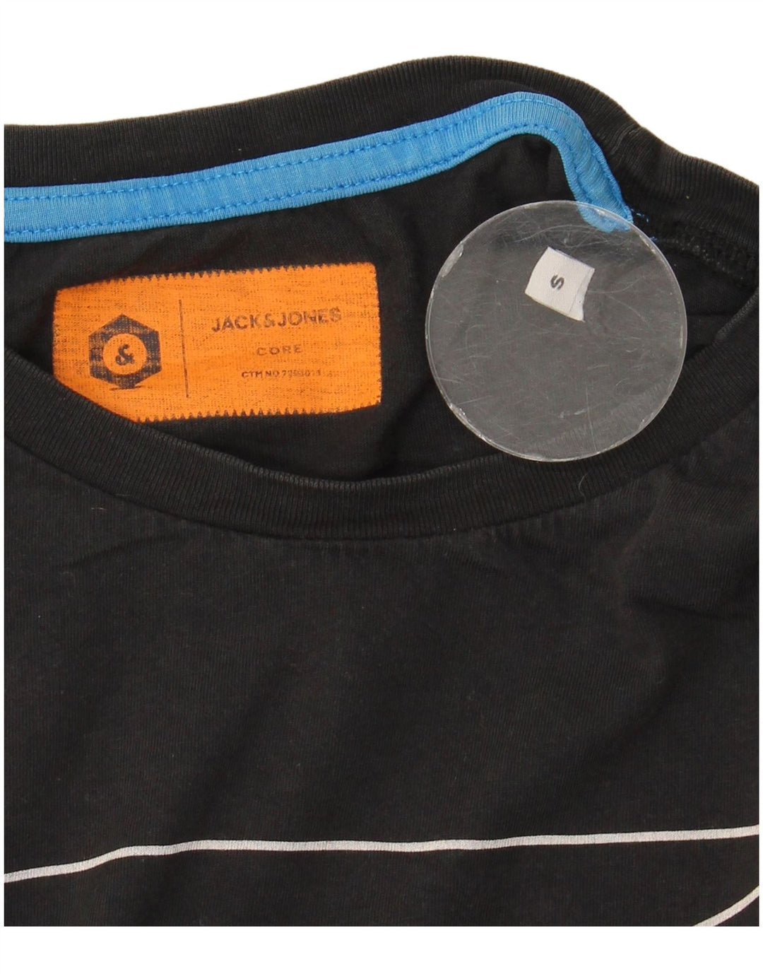 Jack & Jones Ανδρικό γραφικό T-Shirt Top Small Black