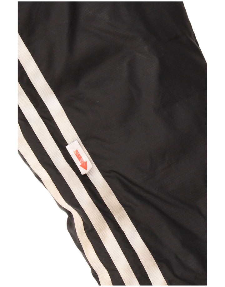 Γυναικείο μπουφάν με κουκούλα Adidas UK 8 Small Black Nylon