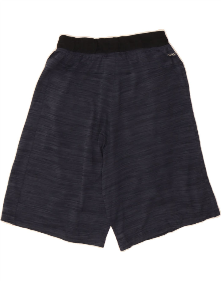 ADIDAS Mens Climalite Sport Shorts Small  Navy Blue Pinstripe Polyester Vintage Adidas and Second-Hand Adidas from Messina Hembry 