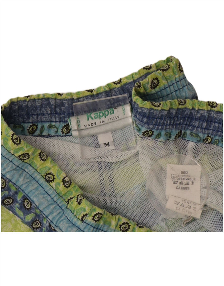 Ανδρικό σορτς κολύμβησης Kappa Βαμβακερό μεσαίο μπλε ριγέ