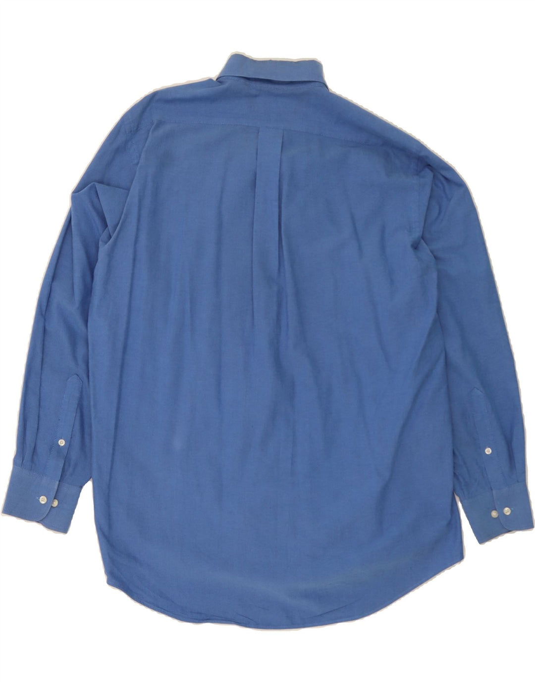 CHAPS Mens Oxford Shirt Size 16 1/2 Large Blue Cotton Vintage Chaps and Second-Hand Chaps from Messina Hembry 