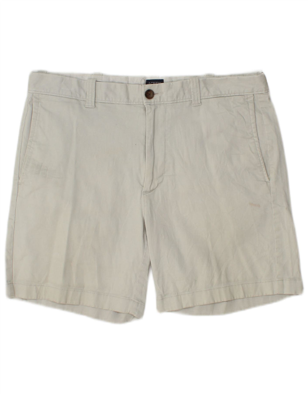 J. CREW Ανδρικό σορτς Chino W33 Μεσαίο γκρι βαμβακερό