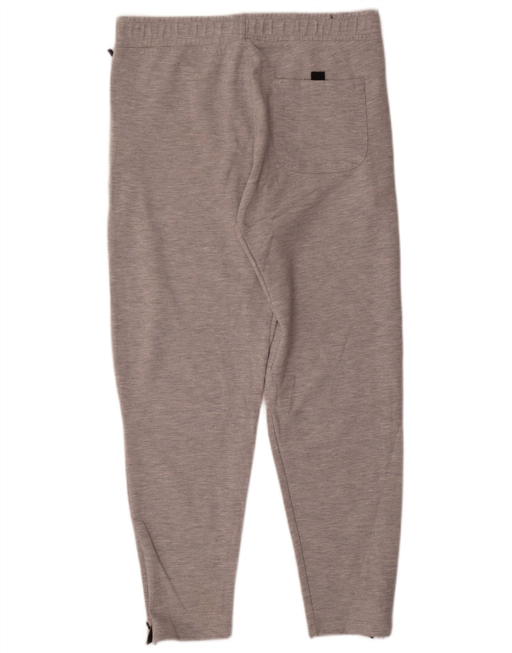Zara γυναικεία φόρμα παντελόνια UK 14 Large Grey Colourblock Polyester
