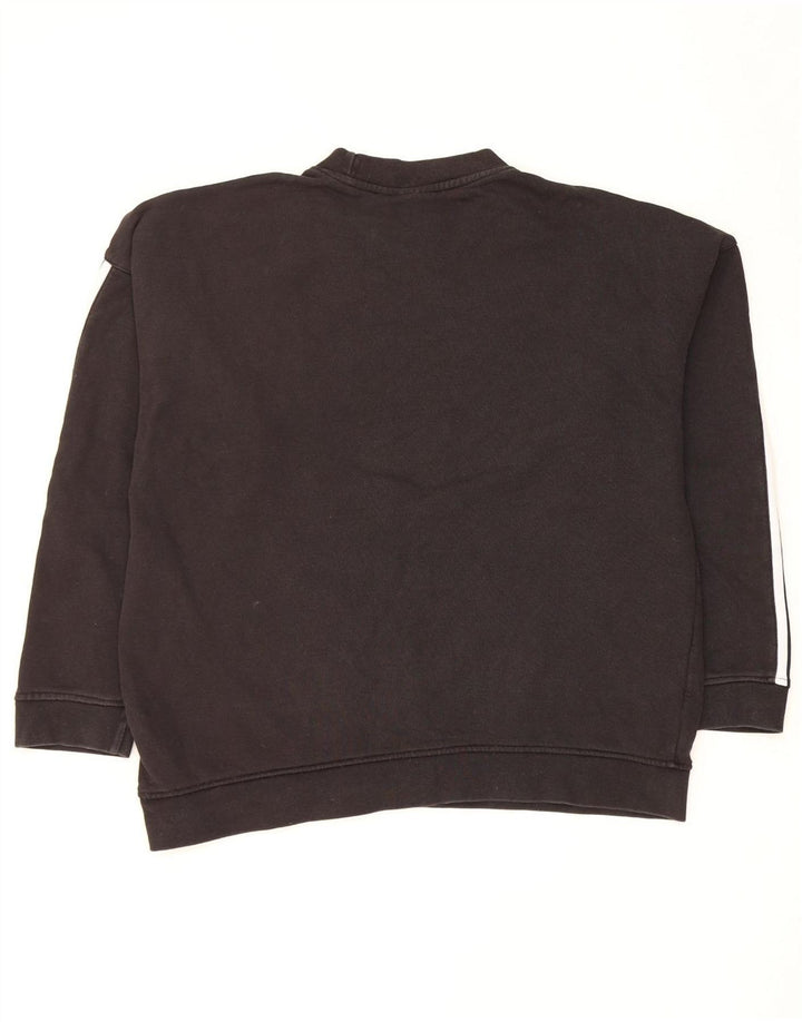 Ανδρικό φούτερ ADIDAS Jumper μεγάλο μαύρο βαμβακερό
