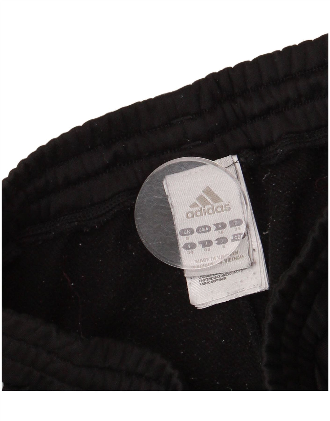 Γυναικεία αθλητική φόρμα Adidas Παντελόνι UK 8 Small Black Polyester