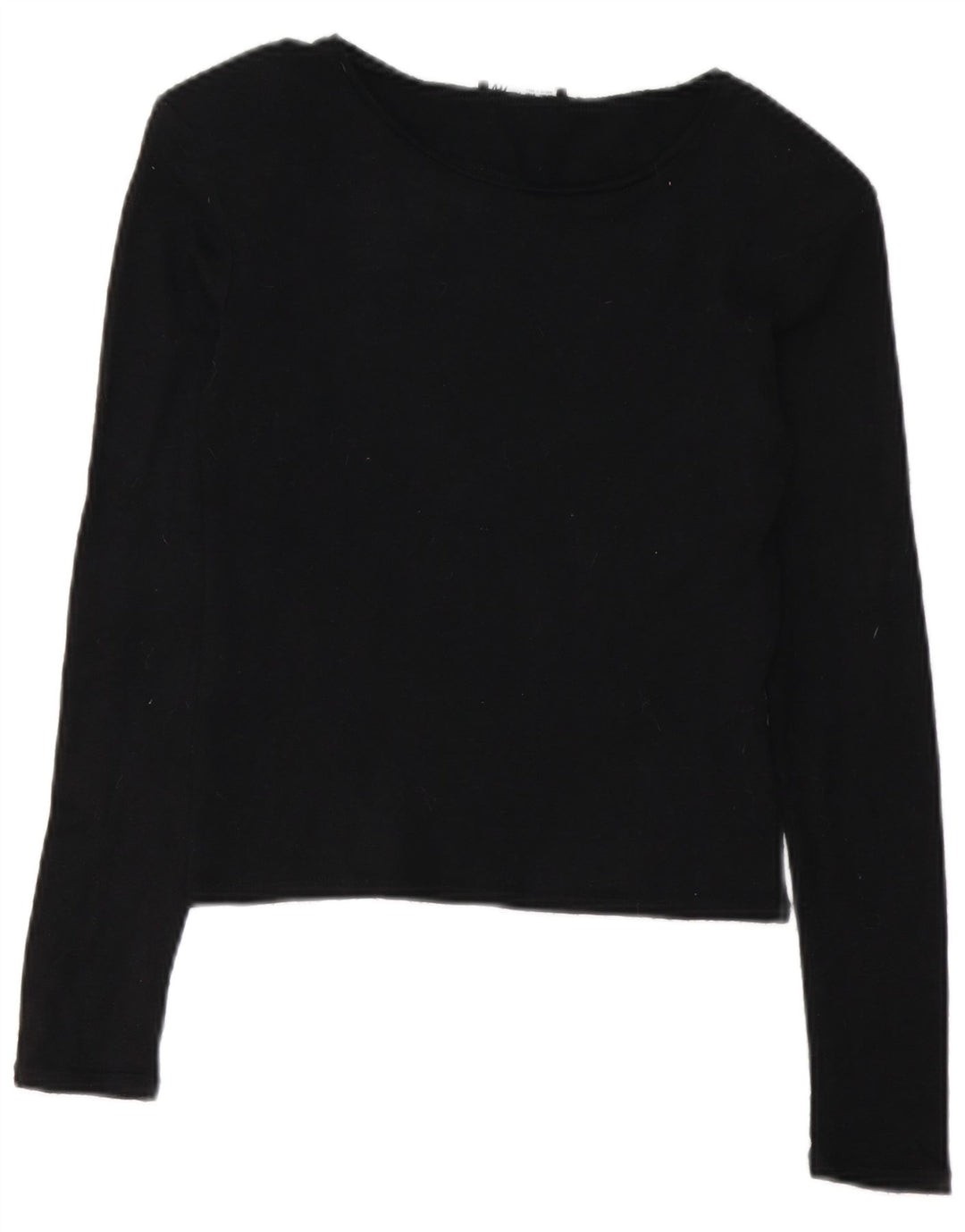 Zara Γυναικείο τοπ μακρυμάνικο UK 10 Small Black