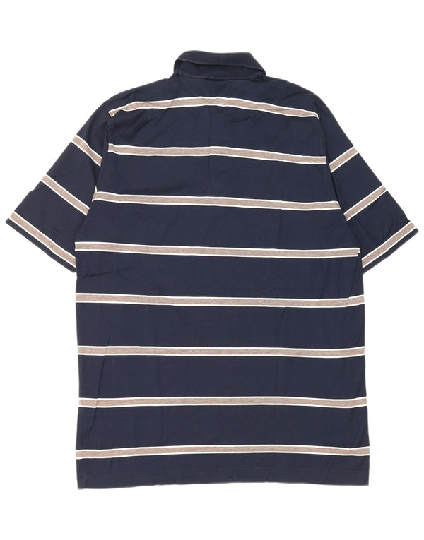 Amerigo Vespucci Ανδρικό μπλουζάκι πόλο 2XL Navy Blue ριγέ βαμβακερό