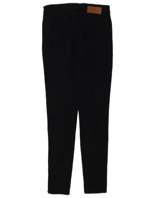 Massimo Dutti Γυναικεία Skinny Jeans EU 38 Small W28 L29 Μαύρο βαμβακερό