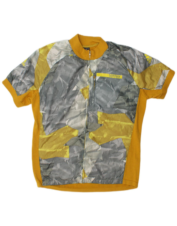 Ανδρική φόρμα Adidas Top Jacket UK 44/46 Large Yellow Colourblock