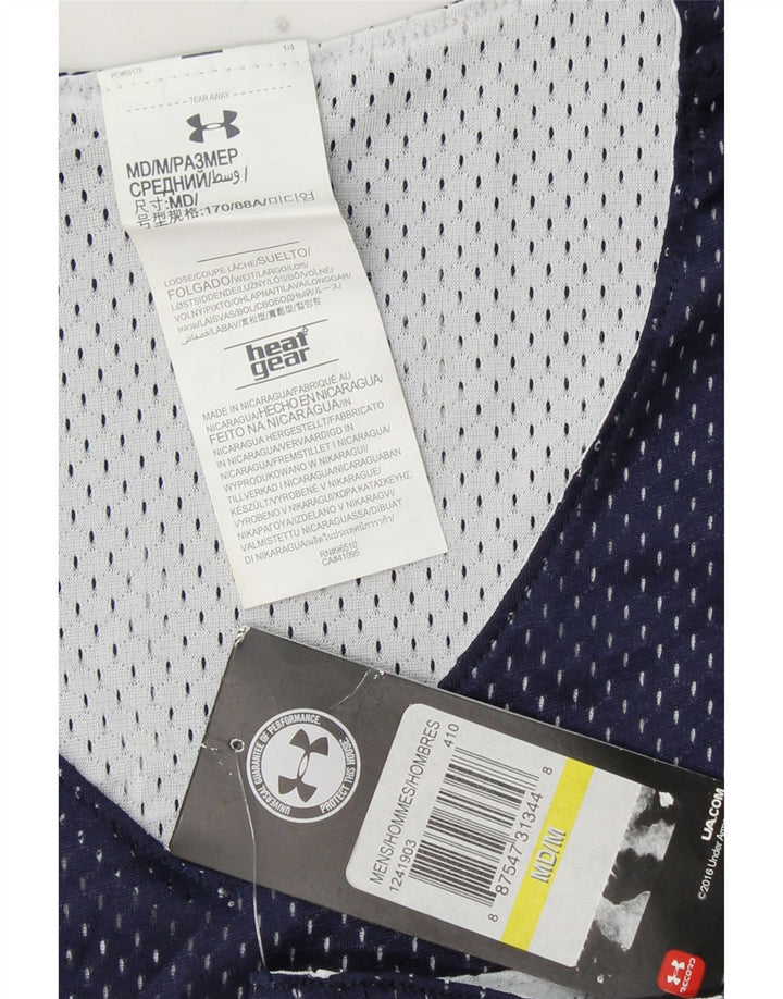 UNDER ARMOR Ανδρικό γιλέκο NBA Loose Fit, μεσαίο μπλε ναυτικό