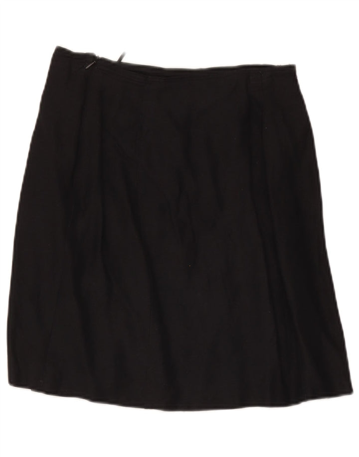 Max & Co. Γυναικεία Μίνι Φούστα UK 10 Small W28 Μαύρο Λινό