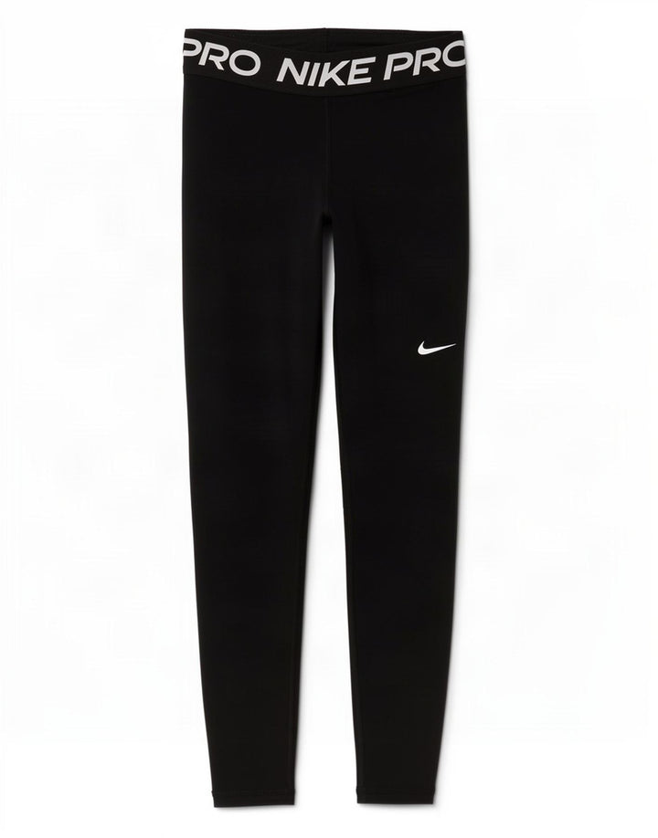Γυναικεία γραφικά κολάν Nike UK 8 Small Black Polyester