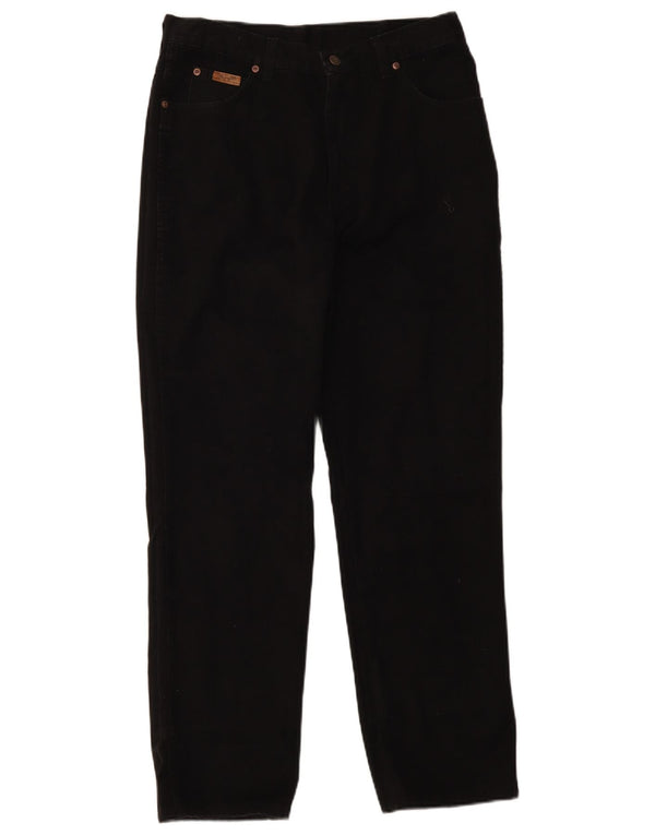 Wrangler Ανδρικό Ohio Straight Casual Παντελόνι W34 L32 Μαύρο βαμβακερό