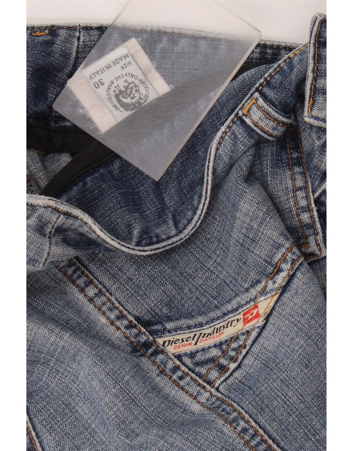 Diesel γυναικείο τζιν μποτάκι W30 L32 Μπλε βαμβακερό