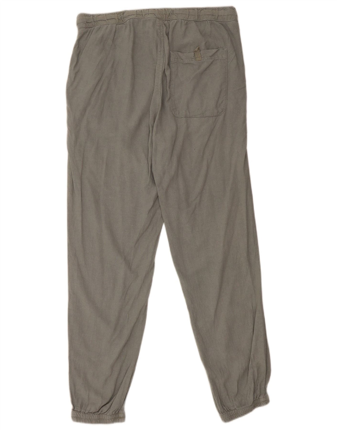 Zara Γυναικείο παντελόνι Joggers Chino Medium W30 L27 Γκρι βισκόζη