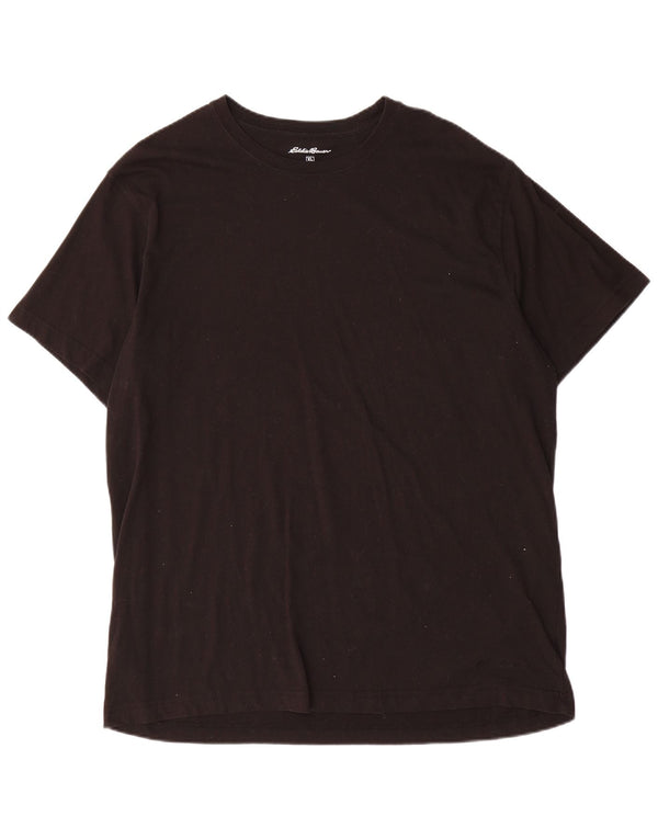 Eddie Bauer Ανδρικό T-Shirt Top XL Μαύρο βαμβακερό