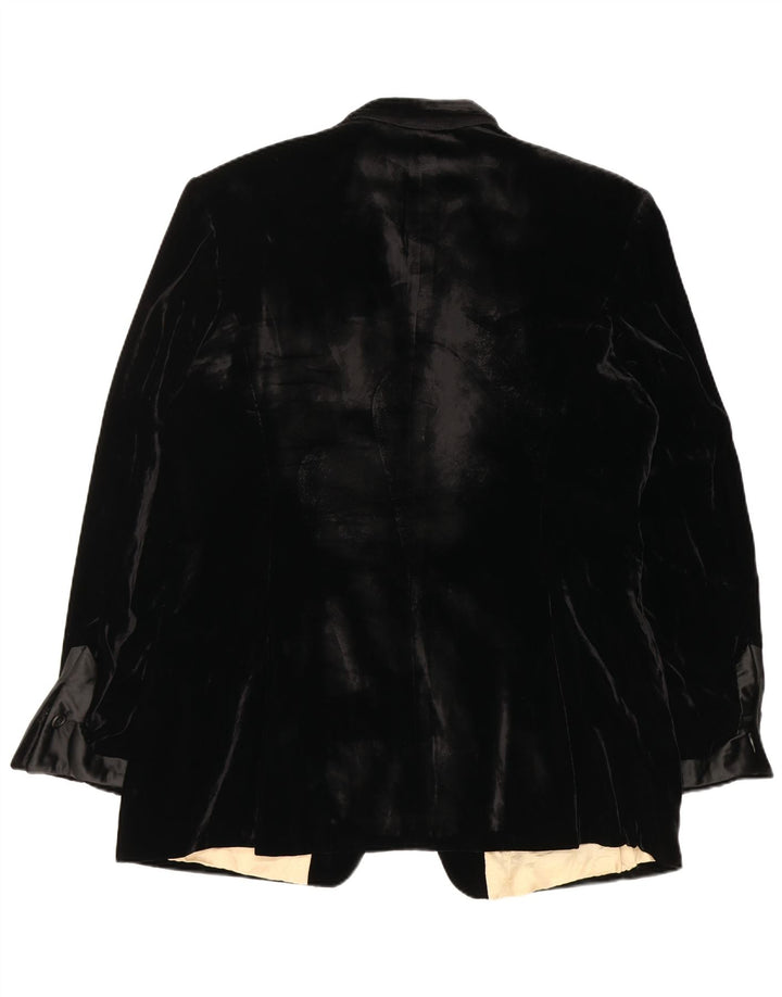 Paul Smith Ανδρικό βελούδινο σακάκι UK 44 2XL μαύρη βισκόζη