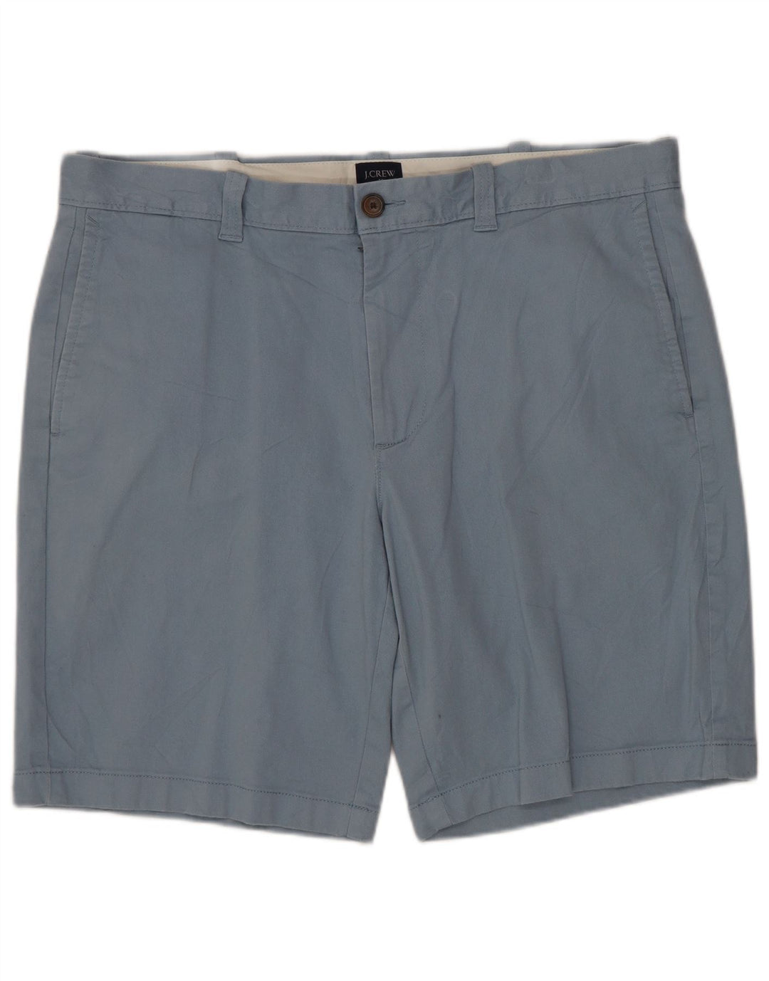 J. CREW Ανδρικό σορτς Chino W34 μεγάλο μπλε βαμβακερό