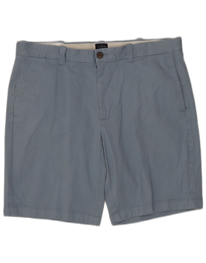 J. CREW Ανδρικό σορτς Chino W34 μεγάλο μπλε βαμβακερό