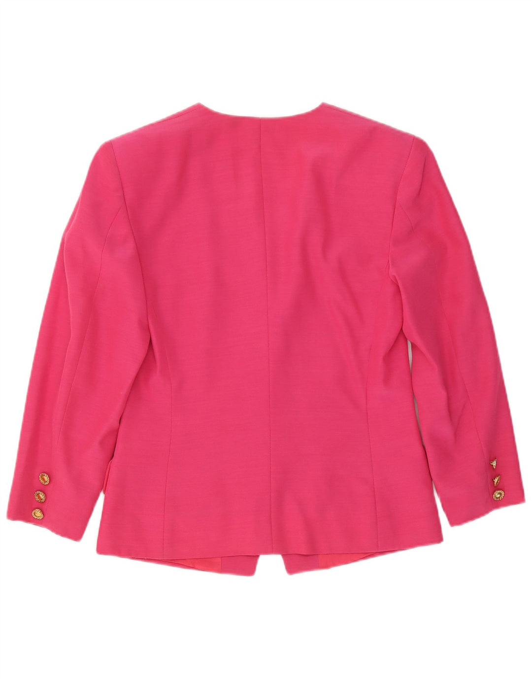 Vintage Γυναικείο Μπουφάν Blazer με 4 Κουμπιά IT 42 Medium Pink Acetate
