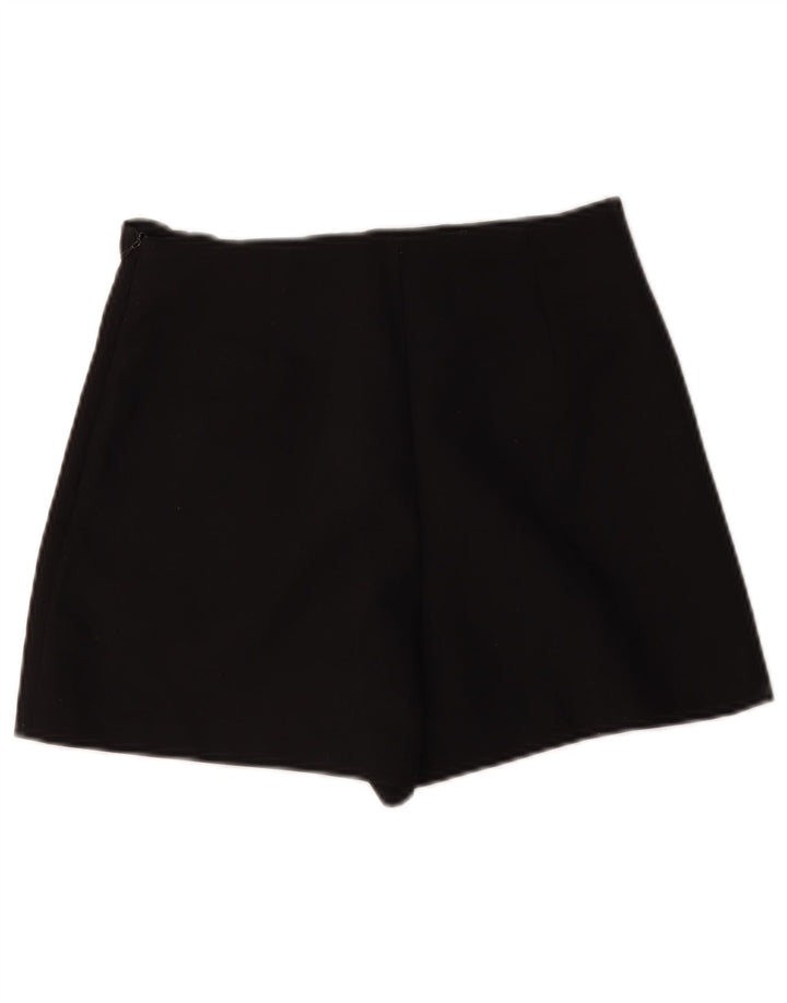 Zara Γυναικείο σορτς Casual Small W26 μαύρο πολυεστέρα