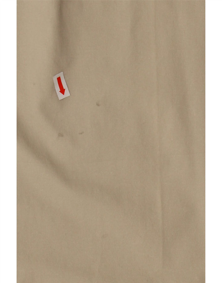 LACOSTE Ανδρικό ίσιο παντελόνι Chino Μέγεθος 48 XL W38 L31 Μπεζ βαμβακερό