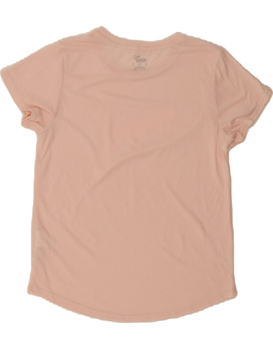 PUMA Womens Graphic T-Shirt Top UK 14 Medium Pink Polyester Vintage Puma and Second-Hand Puma from Messina Hembry 