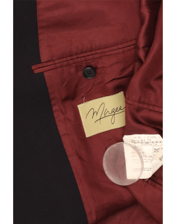 Magee Ανδρικό σακάκι με 2 κουμπιά σακάκι UK 44 Large Navy Blue Wool