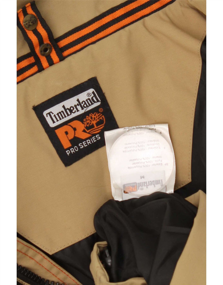Ανδρικό μπουφάν Timberland με κουκούλα Utility UK 38 Medium Beige Nylon