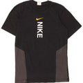 Ανδρικό γραφικό μπλουζάκι Nike, μικρό μαύρο χρώμα, βαμβακερό