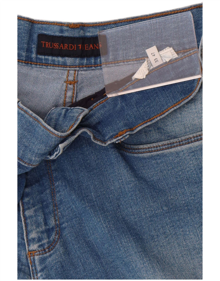 Ανδρικό τζιν Trussardi ίσιο W33 L31 Μπλε