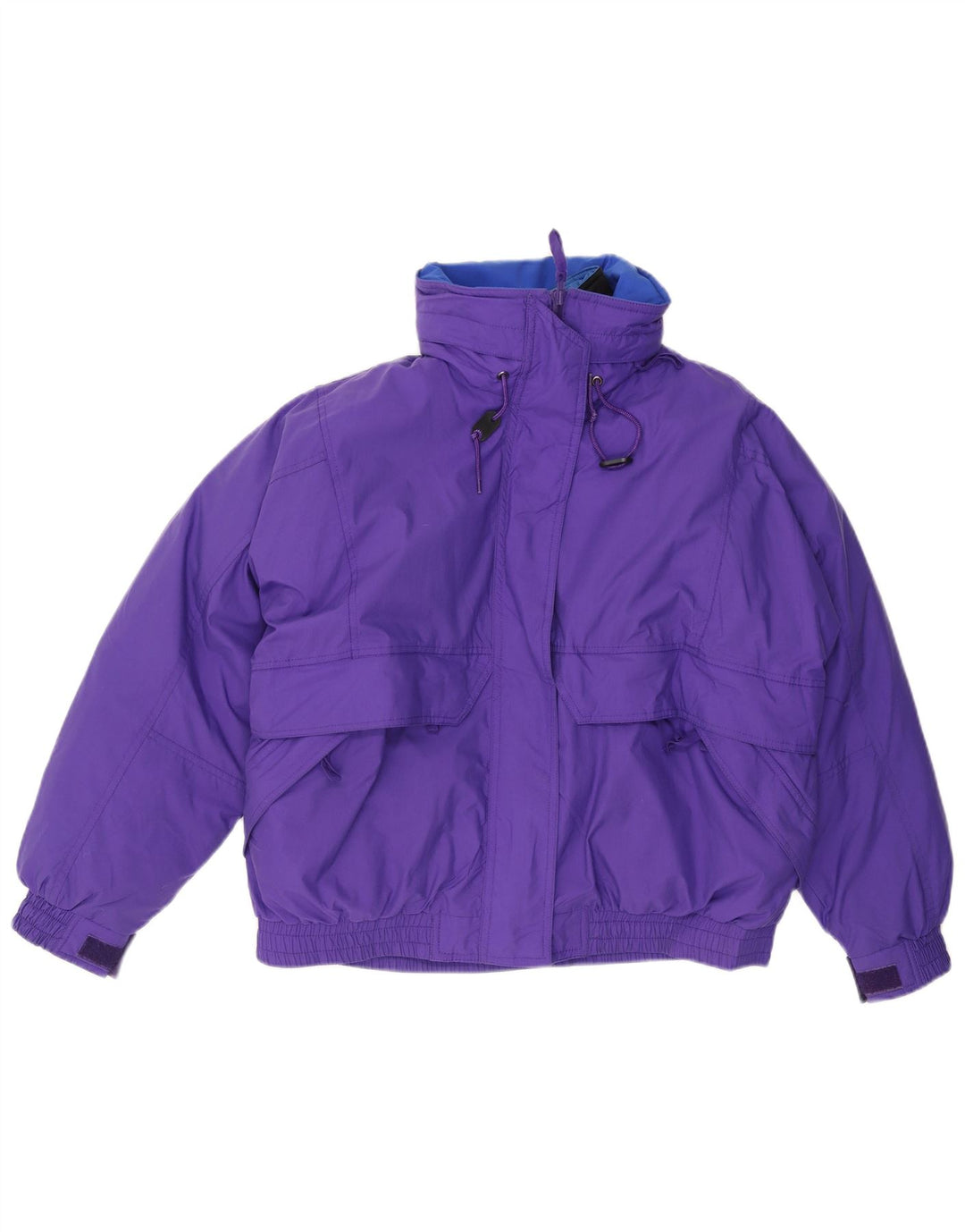 Eddie Bauer Γυναικείο μπουφάν με κουκούλα μεγάλου μεγέθους UK 16 μεγάλο μωβ