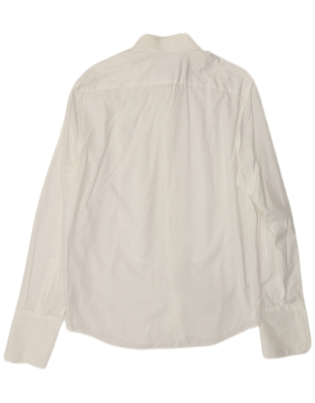 PIERRE CARDIN Ανδρικό επίσημο πουκάμισο νούμερο 16 μεγάλο λευκό βαμβακερό με ρίγες