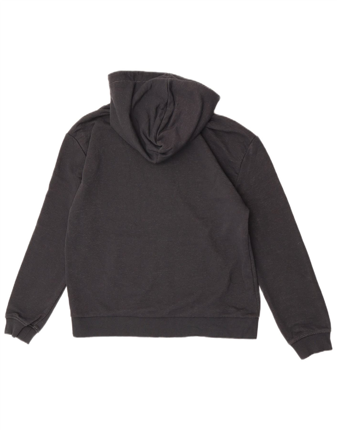 Fila Γυναικείο Γραφικό Hoodie Jumper UK 14 Medium Black