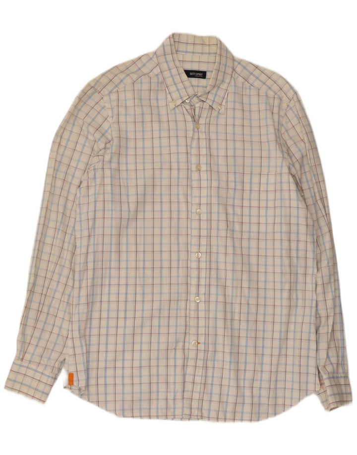 Ανδρικό πουκάμισο Massimo Dutti Λευκό μεγάλο