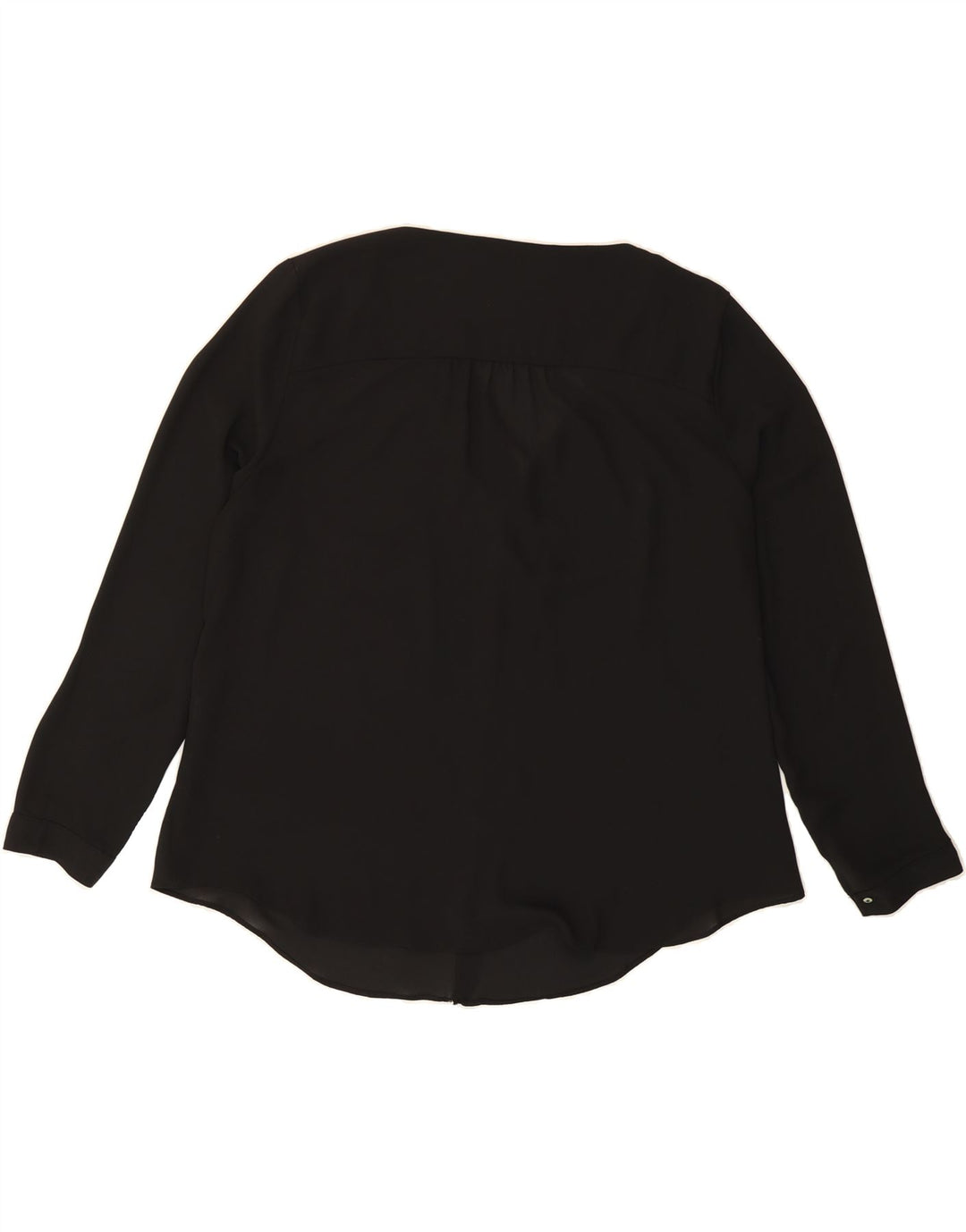 ZARA Womens See Through Shirt Blouse UK 20 2XL Black Vintage Zara and Second-Hand Zara from Messina Hembry 