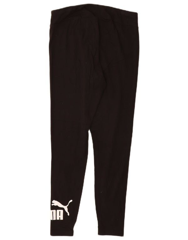 Γυναικείο Γραφικό Κολάν PUMA UK 14 Μεγάλο μαύρο βαμβακερό