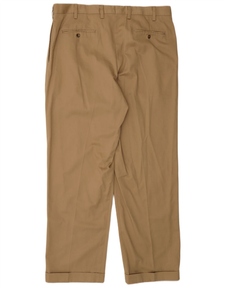 EDDIE BAUER Ανδρικό παντελόνι Chino με κλασική εφαρμογή W40 L34 Μπεζ βαμβακερό