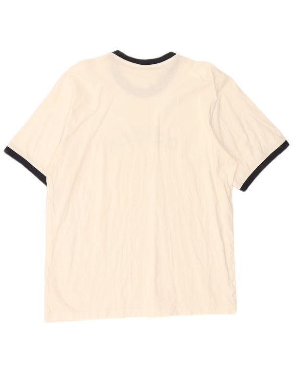 Ανδρικό γραφικό T-Shirt Adidas Top 2XL White Colourblock
