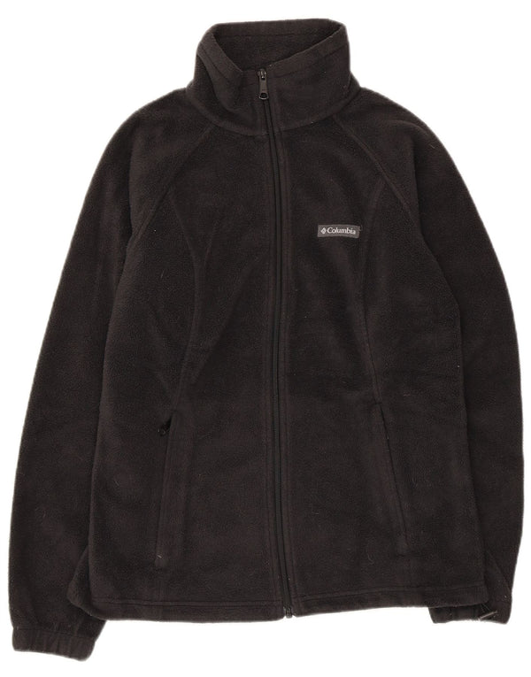 COLUMBIA Γυναικείο Fleece Jacket UK 10 Small Black Polyester