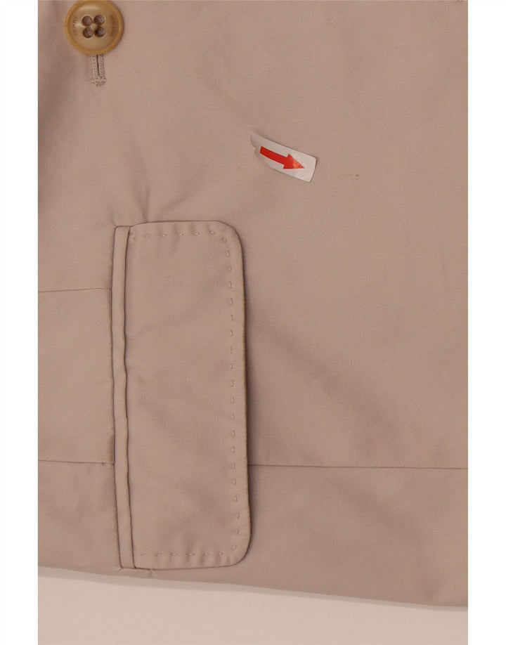 Tommy Hilfiger Γυναικείο μπλέιζερ με 2 κουμπιά UK 8 Small Off White Βαμβακερό