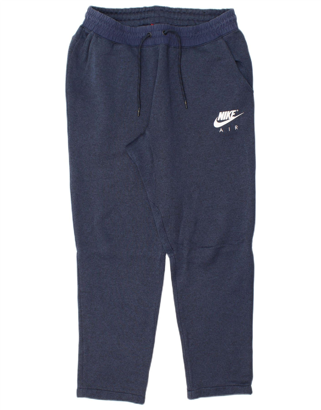 Γυναικεία φόρμα NIKE Παντελόνι UK 14 Medium Navy Blue Cotton