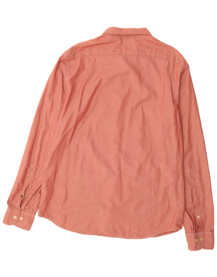 REPLAY Ανδρικό πουκάμισο 2XL Κόκκινο βαμβακερό καρό