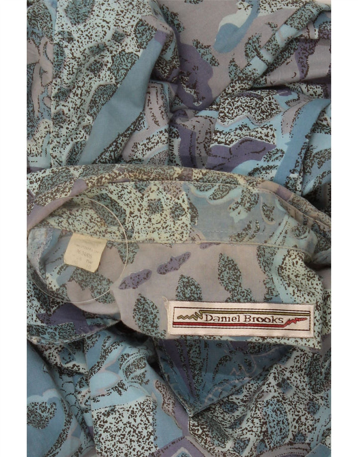 Ανδρικό πουκάμισο Daniel Brooks Βαμβακερό μεσαίο μπλε Paisley