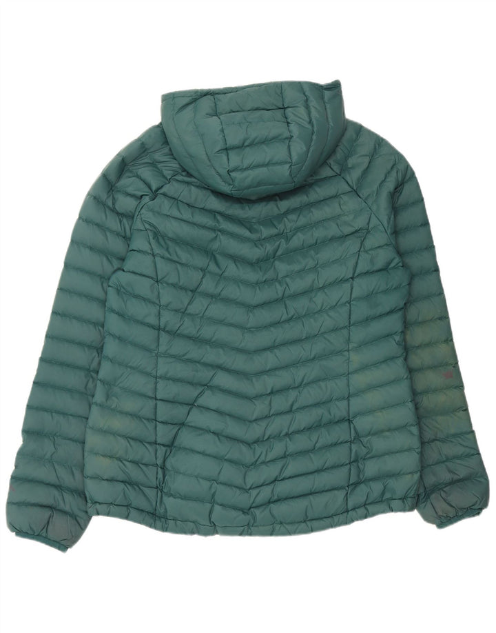 Mountain Warehouse Γυναικείο μπουφάν με κουκούλα UK 14 Medium Green Nylon