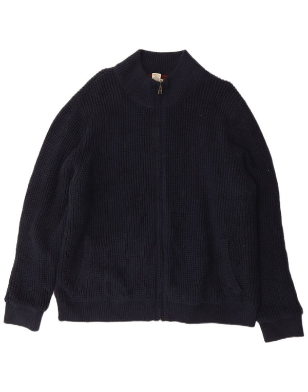 Ανδρικό πουλόβερ ζακέτα L.L.Bean XL Navy Blue Cotton