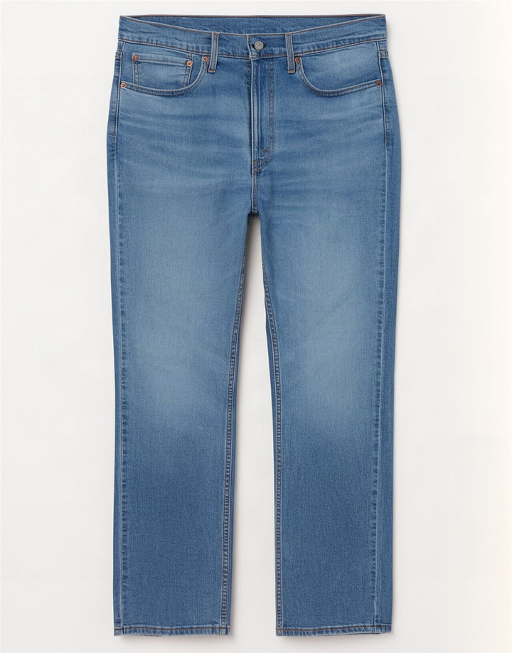 Levi's Mens 514 Straight Jeans W34 L32 Μπλε βαμβακερό
